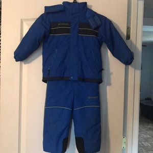 Columbia boys snow suit size 4t